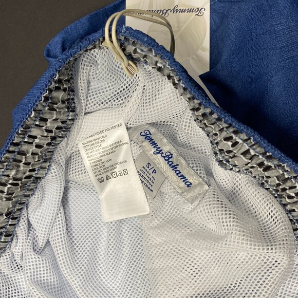 NWT - Tommy Bahama Swim Trunk - Blue - UPF 30 Protection - Small - Picture 3 of 4